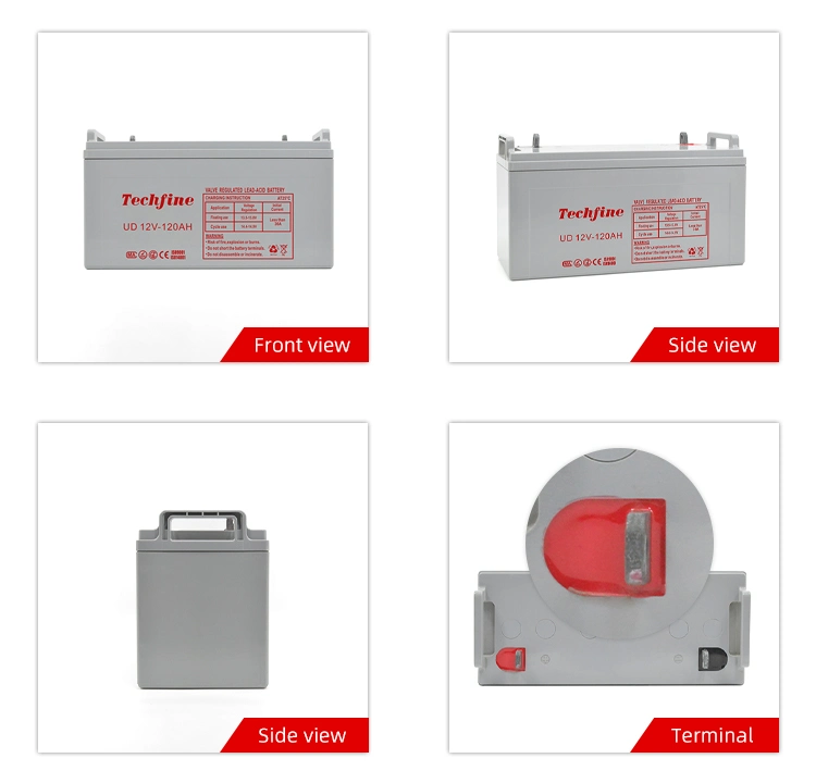 Techfine Deep Cycle 250ah Lead Acid Storage Battery Solar Battery