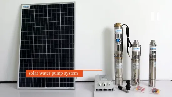 Mastra 3 Zoll 400 W Italien Edelstahl Solar Tauchpumpe Controller System Solar Wasserpumpe Kit